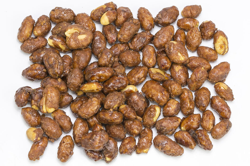 Sugar coated peanuts brown Jumbo